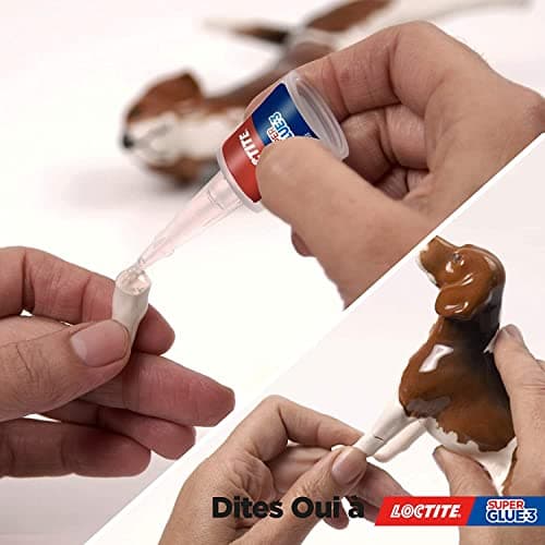 Loctite Super Glue-3 | Précision (flacon de 5 g) – Colle forte pour réparations précises – Colle liquide tous matériaux – Colle transparente à séchage rapide