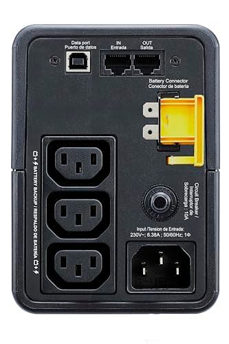 Onduleur APC Back UPS 500VA – BX500MI - Batterie de Secours et Protection Contre Les surtensions, onduleur avec AVR, Protection des données