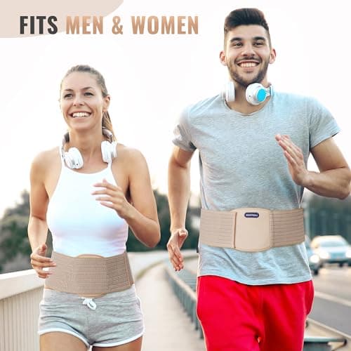 Hernie ombilicale | hernie abdominale pour hommes et femmes | attache de hernie ombilicale de type nombril avec 1 coussin de compression de hernie | ventrale, ceinture de soutien postopératoire