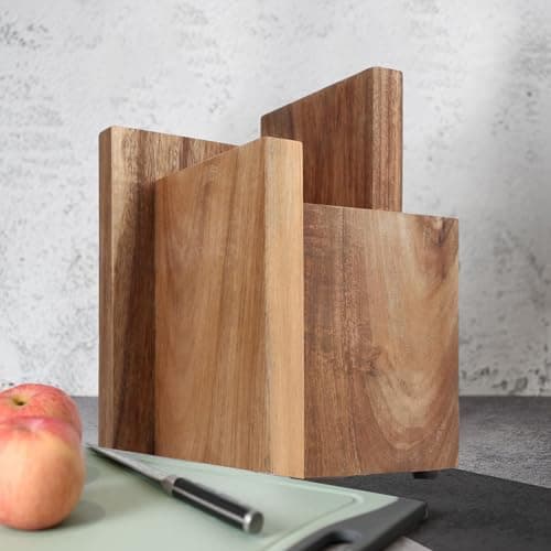 Uniharpa Home Kitchen, supports magnétiques pour porte-couteaux avec aimants renforcés puissants et pieds antidérapants, porte-couteau de rangement multifonctionnel.
