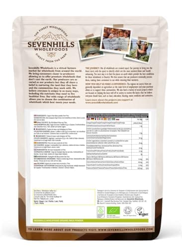 Sevenhills Wholefoods Poudre De Maca Cru Bio 1.8kg