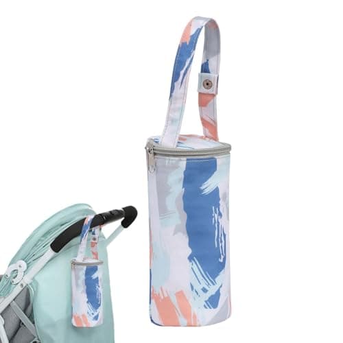 Sac isolant pour biberon,sac pour biberon et nourriture, Pochette isolante pour porte-bouteille, Sac isolant chauffe-lait, sac isotherme pour lait maternel, sac de bouteille isolé et anti-fuite pour l