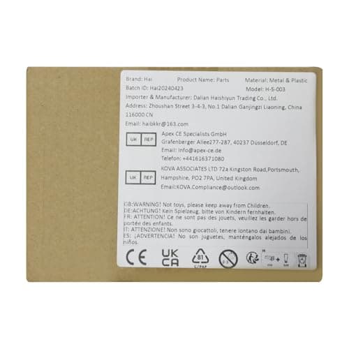 Haishine .325" Pignon de tambour d'embrayage La pompe à huile Kit d'engrenage à vis sans fin pour Husqvarna 340 345 346XP 350 353 Tronçonneuse Pièces de rechange
