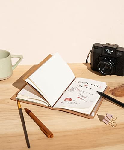 Grupo Erik - Ensemble Carnet de Voyage Harry Potter | Carnet de Notes 2 en 1 | Notebook Simili Cuir