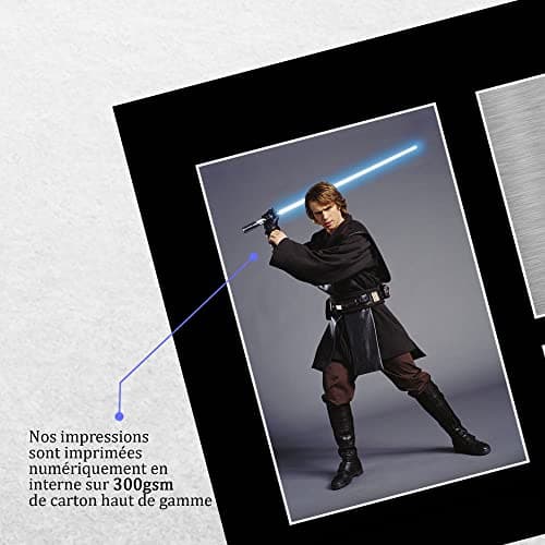 HWC Trading A4 Hayden Christensen Star Wars Anakin Skywalker Cadeaux Imprimé Signé Autographe Photo pour les fans de cinéma - A4