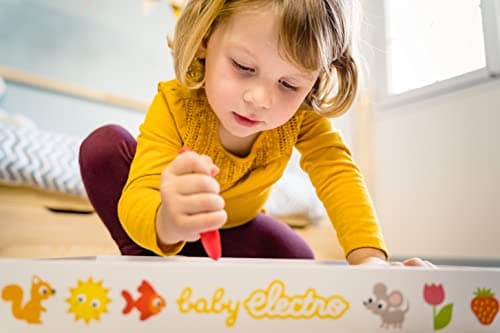 Nathan – Baby Electro mon imagier – Jeu d'apprentissage – Jeu électronique – Apprends tes premiers mots avec Baby electro – Dès 2 ans