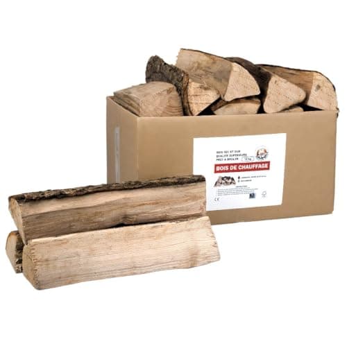 WELTYS WOOD 10 kg Bois de Chauffage Sec Qualite Premium Entre 30 et 33 cm