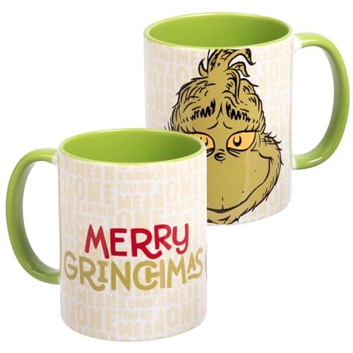 mug - Merry Grinchmas -inner green: ceramic, 320ml
