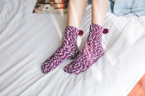 JARSEEN 3 Coffret Cadeau Noel Chaussettes Femme Super Confortables Chaud Douces Mignon Noël (Rose, Rouge, Violet, EU 36-42)