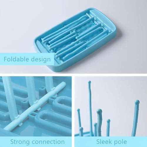 LQIOACU 1 PCS egouttoir biberon bebe égouttoir biberons sèche biberon égouttoir cuisine égouttoir biberons séchoir biberons bébé pour Biberon Couverts Tétines Gobelets