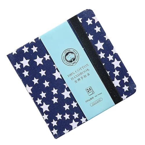 Carnet de croquis carré aquarelle 24 feuilles pour artistes, adultes, étudiants, croquis, dessin, 12 x 12 cm