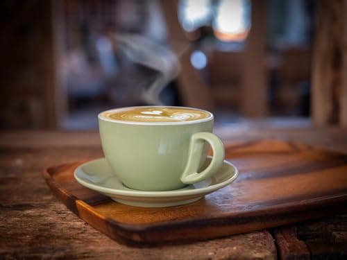 APS 16007 Tasse à cappuccino verte Ø 10,5 cm, hauteur 6,5 cm, 300 ml, Vert