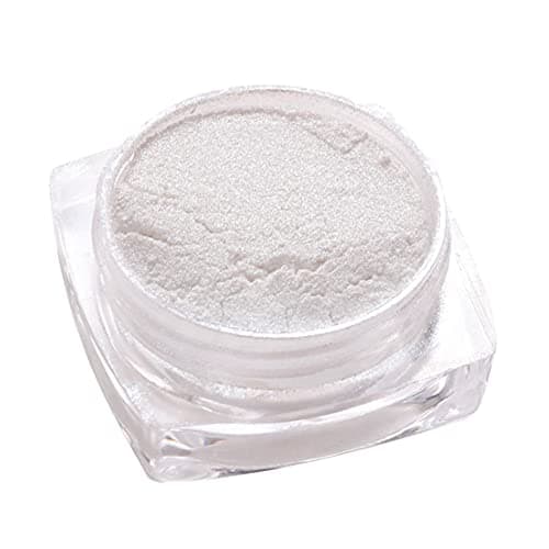 1pc ongles paillettes poudre poudre vernis perle manucure manucure pure poudre de poudre à ongles chrome chrome