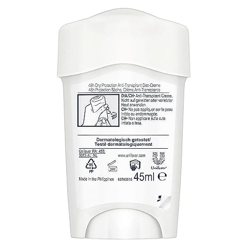 REXONA - Déodorant Femme Clean Scent - Stick Anti-transpirant - 3x plus efficace contre la transpiration - Protection 96h - 45ml