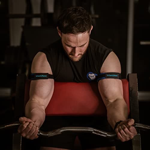 Bandes d'occlusion - BFR - réglables pour bras et jambes Idéal pour développer les muscles, la force, l'hypertrophée, la récupération Sac inclus