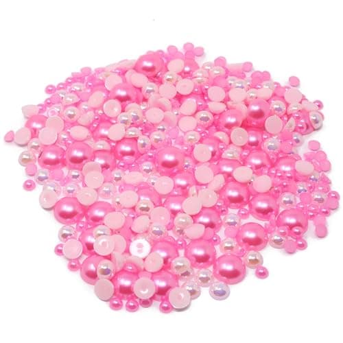 Special Touches Lot de 500 mini perles en résine pour création de cartes Rose
