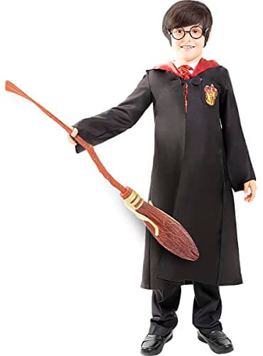 Funidelia | Déguisement Harry Potter - Gryffondor pour fille et garçon Poudlard & Magiciens - Déguisement pour enfant et accessoires pour Halloween, carnaval et fêtes. - Taille 7-9 ans