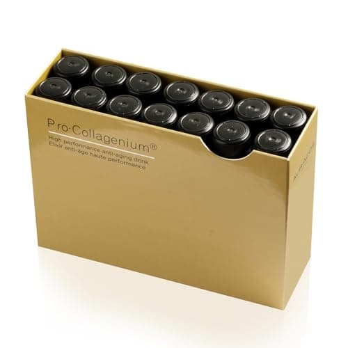 Pro Collagenium Anti-Âge 14 Fioles de 25 ml | Collagène Marin Super Concentré à 10.000mg | Peau lisse & Tonique, Signes de l’âge retardés | Auracos
