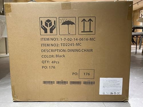jiexi Lot de 8 chaises de salle à manger modernes avec dossier haut en tissu rembourré et assise en similicuir et pieds chromés Gris