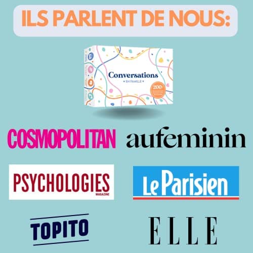 Conversations en Famille - Le Jeu Qui va Renforcer Vos Liens - 220 Questions pour des Discussions Profondes & Significatives - Psychologie et Communication Positive.