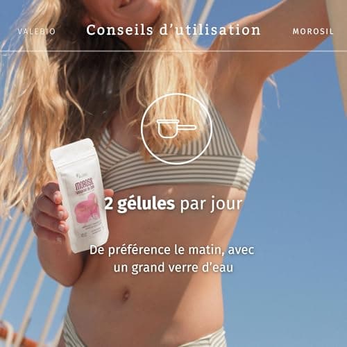 Morosil ® + vinaigre de cidre | Contrôle du poids, brûle graisse, digestion & régulation de la glycémie | 60 gélules gastro-résistantes | Valebio