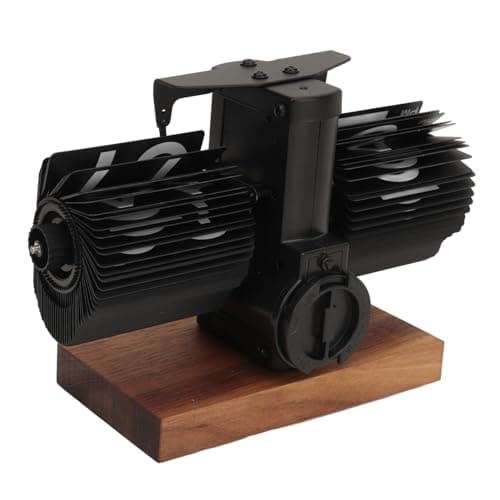 ciciglow Horloge à Bascule, Horloge Numérique Rabattable Simple Face Rétro Horloge Mécanique Automatique à Bascule Horloge de Bureau pour la Maison Salon 12 Heures (Black)