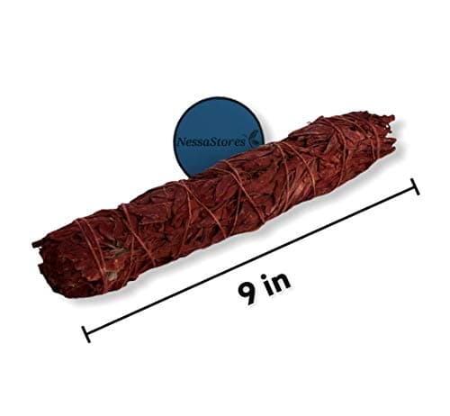 NESSASTORES - Encens sauge blanche + sang de dragon 22,9 cm Bundle #JC-191 (1 pièce)