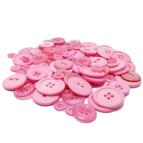 Wedding Touches Sachet de 100 g de boutons en acrylique et résine pour création de cartes