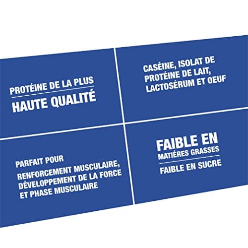 Weider Protein 80 Plus protéine en poudre, Toffee-Caramel, faible teneur en glucides, mélange de lactosérum de caséine multi-composants pour shakes protéinés, 500 g