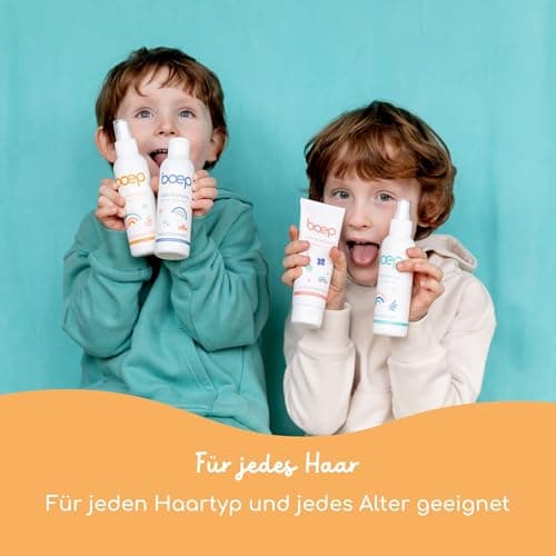 boep Après-shampoing pour enfants | Après-shampoing végétalien naturel pour enfants | Hydrate, démêle les cheveux et assure un meilleur peignage (100 ml)