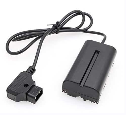 ZBLZGP D-tap NP-F970 Alimentation factice pour moniteur Atomos Shogun Ninja V Inferno