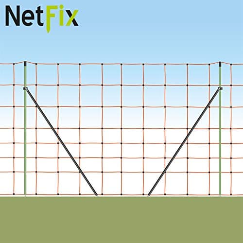 VOSS.farming 1x Piquet entretoise Netfix pour Filets de clôture électrique112 cm, 2 Pointes