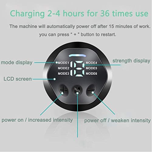 sielife Ceinture Electrostimulation Abdominale,Appareil Electrostimulation Musculaire, Abdos Musculation Appareil, Recharge avec USB et ne nécessite Pas de Tapis de Gel