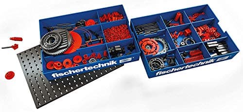 fischertechnik- Plus 554196 Creative Box Mechanics-Sélection d'éléments de Propulsion et de Transmission, 290 pièces, Colourful, Centre