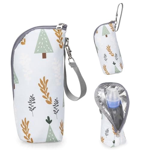 AORHOFJ 1 pièce Sac d'isolation pour biberon, Sac d'isolation pour biberon, Thermostat pour biberon, Sac Portable pour biberon pour Landau, Voyage en Plein air