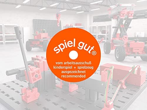 fischertechnik Mechanic & Static 2, 536622 – kit de Construction pour Enfants, Jeu éducatif, 30 modèles, à partir de 9 Ans, Noir