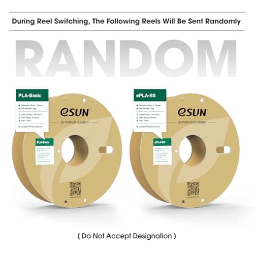 eSUN PLA Filament 1.75mm, PLA Basic Précision Dimensionnelle +/- 0.05mm, Bobine de 1KG (2.2 LBS) Filament PLA Rapide pour 3D Imprimantes,Blanc Froid