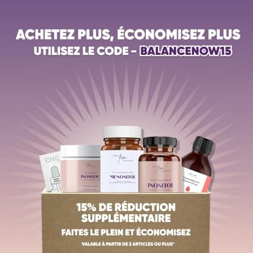 Inositol FEM Myo & D-Chiro 4100mg Gélules (180 Gélules) SOPK & Équilibre Féminin Supplément 9-en-1 — Myo Inositol, Folate 5-MTHF, Chrome, Zinc, B6, B12, D3, Sélénium & Manganèse, Naturel