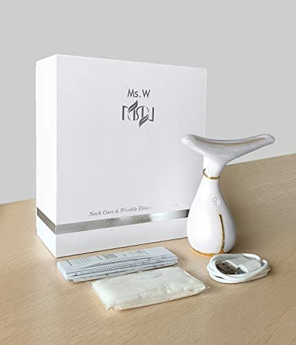 Ms.W Appareil Anti Rides Visage, Appareils Lifting Massage Visage, Anti-âge Soin de Peau Beauté Appareil, Masseur Tonification Levage Pour Le Visage, Réduction des Pores, Rechargeable