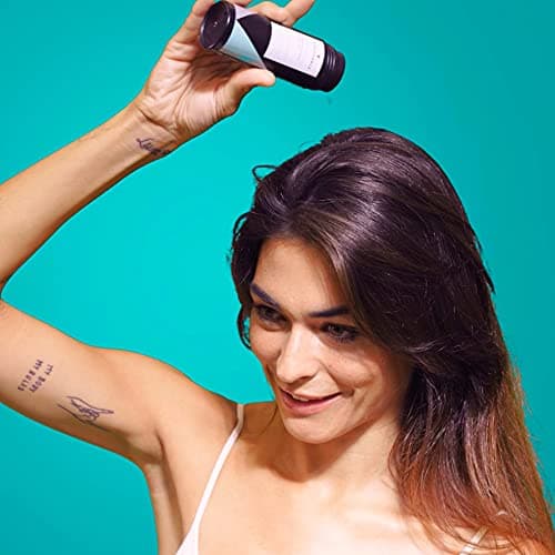 Poudre densifiante volumatrice pour cheveux - Calvitie, perte de cheveux & racines - Microfibres de kératine naturelle. Poudre capillaire Anti-Calvitie. Hair loss concealer I Châtain Foncé (30 gr) I