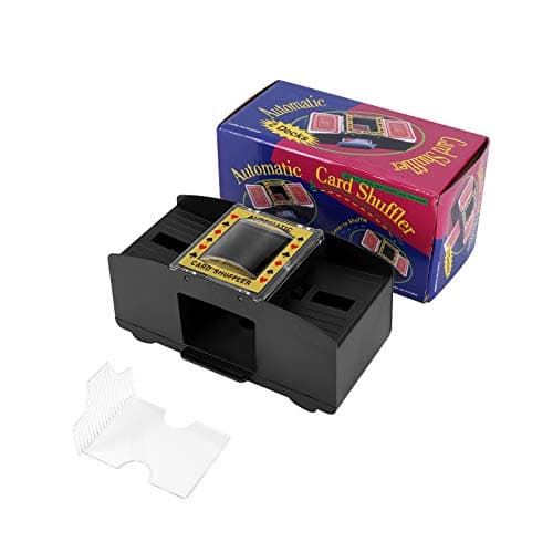 SeiudKty Mélangeur de Cartes Automatique | Mélangeur de Cartes Électronique | Mélangeur de Cartes à Jouer pour Poker | Distributeur de Cartes à Jouer pour Fête Familiale et Clubs