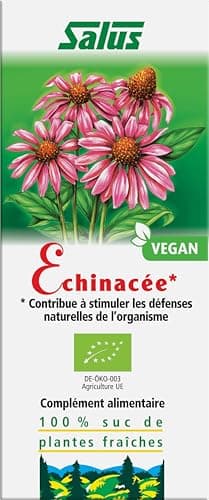 Salus – Échinacée BIO – Complément Alimentaire à Base de Echinacée BIO – Contribue à Stimuler le Défenses Immunitaires et les Voies Respiratoires – Végan – 200 ml