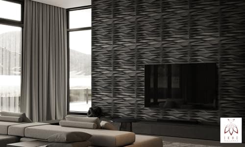 Eurodeco 20 pièces 3D Panneaux muraux & Plafond, 50cm x 50cm en Plastique PVC, Mur 3D, Plafond 3D, revêtement Mural, Salle de Jeux, 5m2 - 1mm d'épaisseur