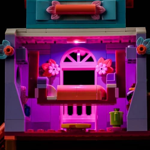 Kit d'Éclairage LED pour Disney Encanto La Maison Magique des Madrigals (Pas de Lego), Éclairage Décoratif pour The Magical Madrigal House - Jouet Créatif, Version Standard