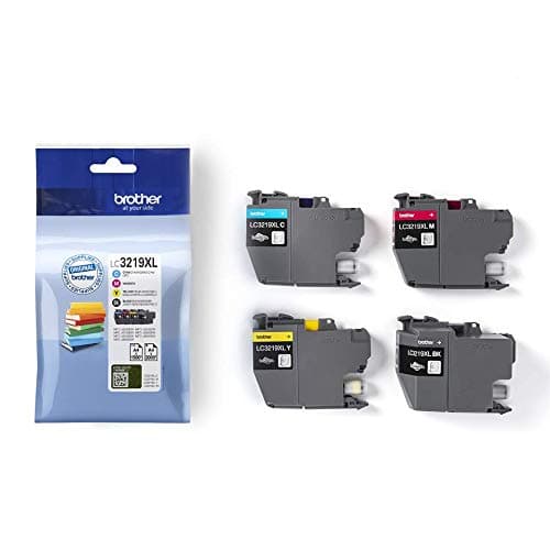 LC3219XLVAL - Cartouches d'encre Brother, Noir, Cyan, Magenta, Jaune