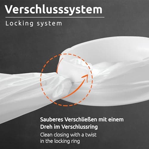ECENCE 10 sac vomissement voiture avec anneau, sachet de voyage pour vomir, sac pour le mal de l'air, sac à vomi opaque, grande contenance, fermeture facile