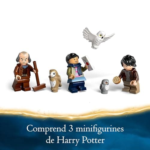 LEGO Harry Potter La Volière du Château de Poudlard, Jouet Fantastique pour Enfants, Set de Jeu d’Animaux, 3 Personnages, Idée Cadeau du Monde des Sorciers pour Filles, Garçons et Fans Dès 8 Ans 76430