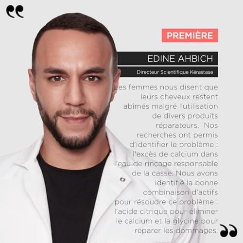 KÉRASTASE Première - Sérum Filler Fondamental - Soin Anti-Frisottis & Thermo-Protecteur - Répare En Profondeur - Formule Innovante À La Glycine & Peptide - Sans Parabène - Cheveux Abîmés - 90 ml