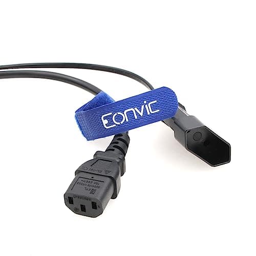 Eonvic IEC320 C14 vers C13 femelle standard européenne femelle convertisseur câble adaptateur répartiteur câble 30 cm