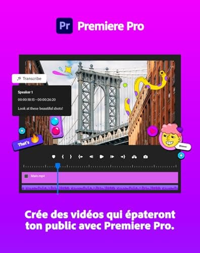 Adobe Creative Cloud All Apps|Étudiants/Enseignants|1 an|PC/Mac|Téléchargement
